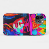 Levendige muze Case-Mate iPhone case (Achterkant (horizontaal))