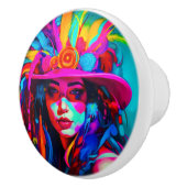 Levendige muze keramische knop (Rechts)