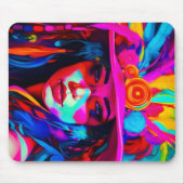 Levendige muze muismat (Voorkant)