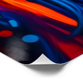 Levendige muze perfect poster (Hoek)