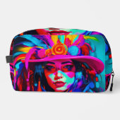 Levendige muze toilettasje (Voorkant)