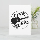 LEVENDIGE MUZIEK KAART (Staand voorkant)