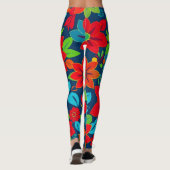 Levendige naadloze patroon Leggings - Home Decor I (Achterkant)