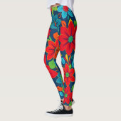 Levendige naadloze patroon Leggings - Home Decor I (Links)