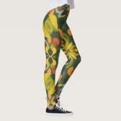 Levendige naadloze patroon Leggings - Organic Digi (Rechts)