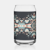 Levendige Nachten Blikvorm Glas (Achterkant)