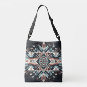 Levendige Nachten Crossbody Tas (Achterkant)