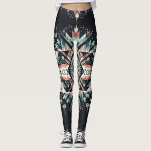 Levendige Nachten (groot patroon) Leggings
