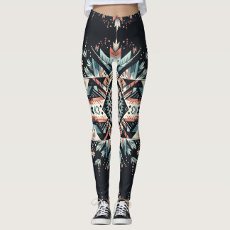 Levendige Nachten (groot patroon) Leggings