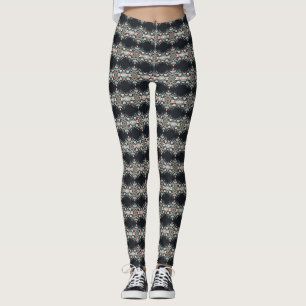 Levendige Nachten (klein patroon) Leggings