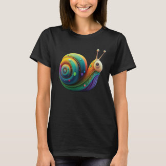 Levendige nagelkleurige familie met een uiterlijk t-shirt