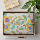 Levendige narcissen inpakpapier tissuepapier (Geschenk)