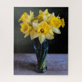 Levendige narcissen Stilleven Waterverf Legpuzzel (Verticaal)