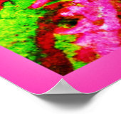 Levendige Natuur bladeren patroon Poster (Hoek)