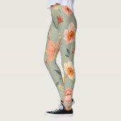 Levendige Natuur Leggings - Soft Digital Print (Links)