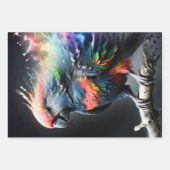 Levendige Natuur oplossen - Decoupage - Inpakpapier Vel (Voorkant)