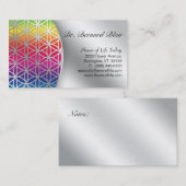 Levendige Natuur Visitekaartje Zilver (Voorkant / Achterkant)