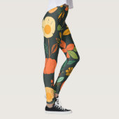 Levendige Natuurelementen Leggings - Bold Digital  (Rechts)