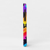 Levendige Neon Color Splash Art Case-Mate iPhone Case (Achterkant/links)
