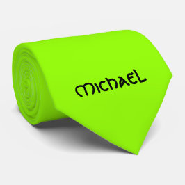 Levendige neon fluorescerende groene Keltische Naa Stropdas
