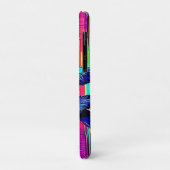 Levendige Neon Gorilla in een surrealistisch Oerwo Case-Mate iPhone Case (Achterkant/links)