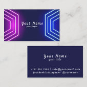 Levendige neon - Opvallen Visitekaartje (Voorkant / Achterkant)