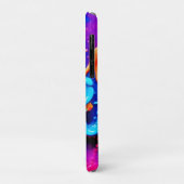 Levendige Neon Paint Splatter kunstwerk Case-Mate iPhone Case (Achterkant/links)