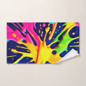 Levendige Neon Spatten Bad Handdoek (Handdoek)