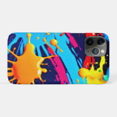 Levendige Neonverf in Vloeiende Uitdrukking Case-Mate iPhone Case (Achterkant (horizontaal))