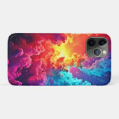 Levendige Nevelkunst: Kosmische Kleur Kunst Case-Mate iPhone Case (Achterkant (horizontaal))