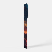 Levendige Nevelstelselsterrenstelselontwerp iPhone Hoesje (Rechterkant)