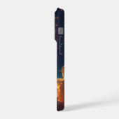 Levendige Nevelstelselsterrenstelselontwerp iPhone Hoesje (Linkerkant)