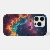 Levendige Nevelstelselsterrenstelselontwerp iPhone Hoesje (Achterkant horizontaal)