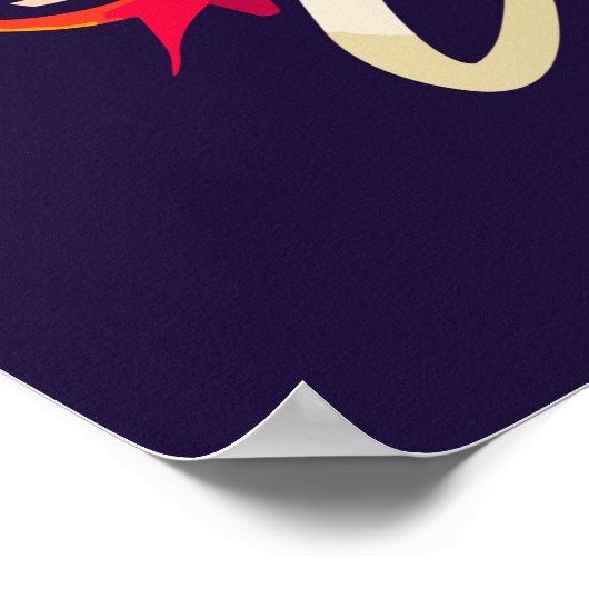 Levendige Ninja Cat Poster (Hoek)