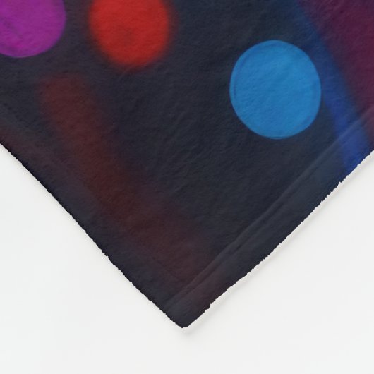 Levendige Nuse Fleece Deken (Hoek)