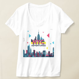 Levendige NYC T-shirt