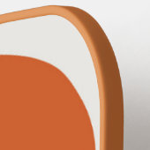 Levendige oceaan golven & zonsondergang pickleball paddle (Links Detail)