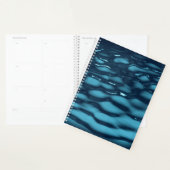 Levendige Oceaanstroom Textuur Planner (Display)