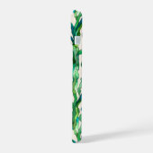 Levendige Ocean Zee onkruid Plant iPhone 15 Case (Linkerkant)