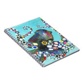 Levendige Octopus: Acryl Illustratie Notitieboek (Rechterzijde)