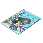 Levendige Octopus: Acryl Illustratie Notitieboek (Linkerzijde)