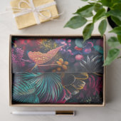 Levendige Oerwoud Rhapsody Achtergrond Decoupage Tissuepapier (Geschenk)