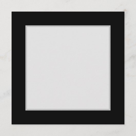 Levendige oneindigheid met een zwarte regenboogvli advieskaart (Achterkant)