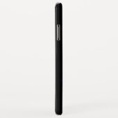 Levendige oneindigheid met een zwarte regenboogvli Case-Mate iPhone case (Achterkant/rechts)