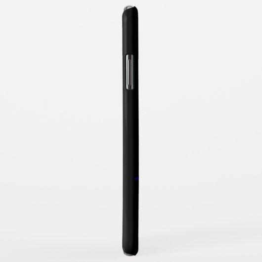 Levendige oneindigheid met een zwarte regenboogvli Case-Mate iPhone case (Achterkant/rechts)