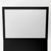 Levendige oneindigheid met regenboogvlinder op zwa drieluik kaart (Binnenzijde eerst)