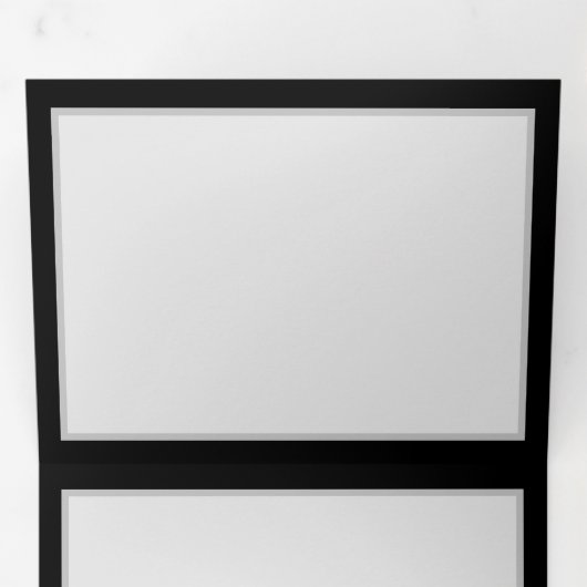 Levendige oneindigheid met regenboogvlinder op zwa drieluik kaart (Binnenzijde eerst)