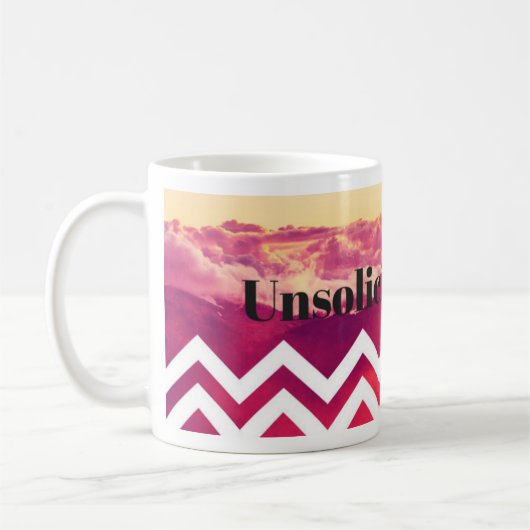 Levendige, ongevraagde Mok voor perskoffie (Links)