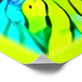 Levendige oogkunst poster (Hoek)