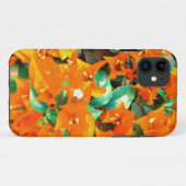 Levendige oranje bougainvilleabloemen Case-Mate iPhone case (Achterkant (horizontaal))